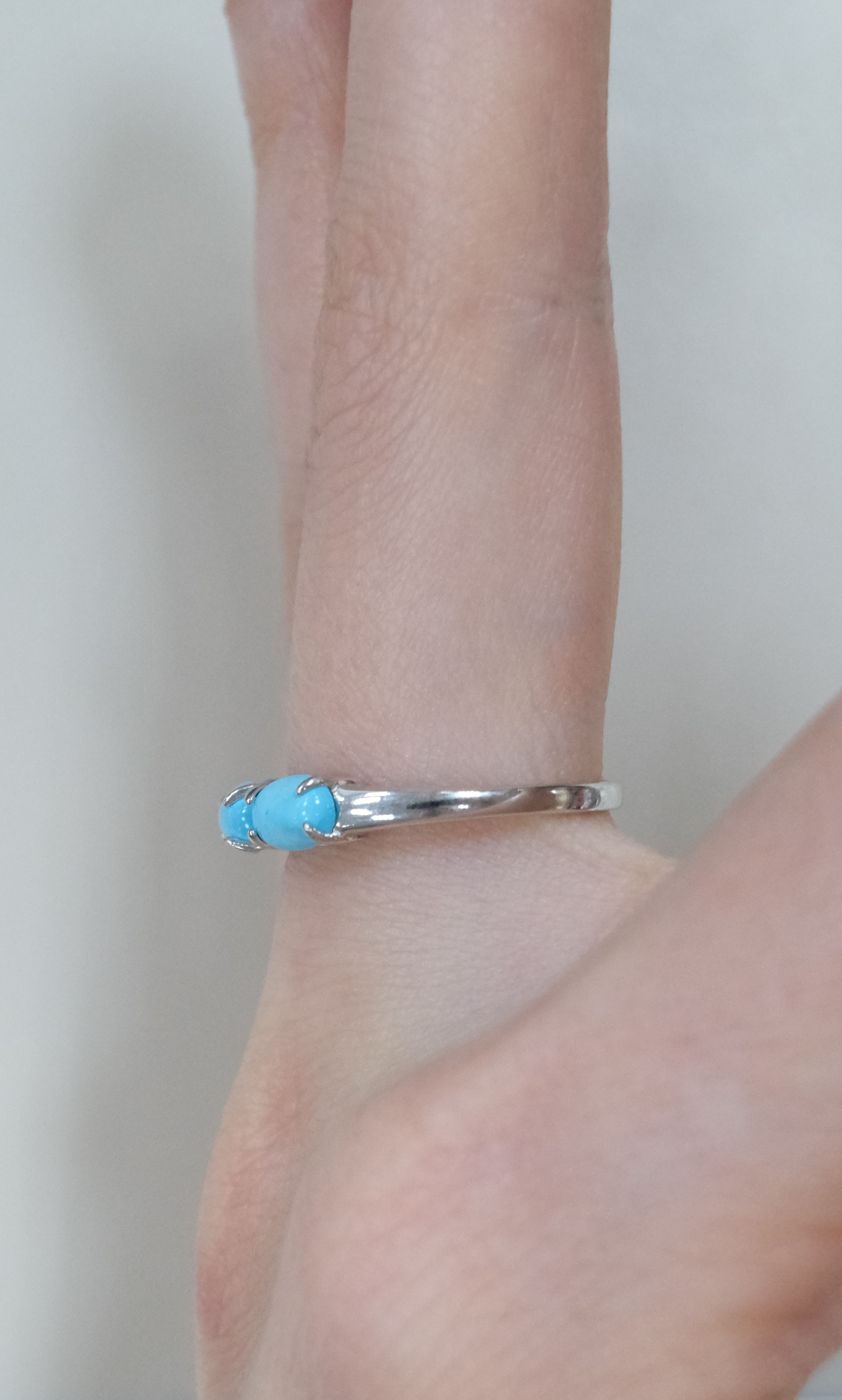 Серебряное кольцо с бирюзой